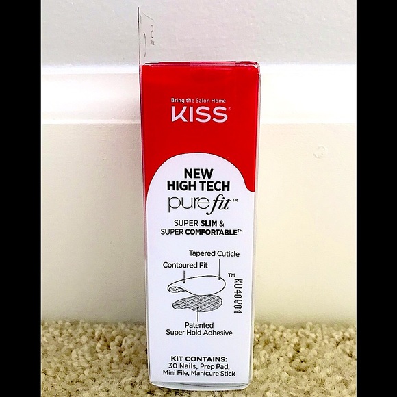 🆕🔥GEL NAILS BY IMPRESS BEAUTIFUL MATTE SEXY DEEP RED COLORED NO GLUE NEEDEDNWT - Picture 5 of 9